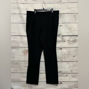 Anne Klein | Pull On Dress Pants Black Women's Size 14